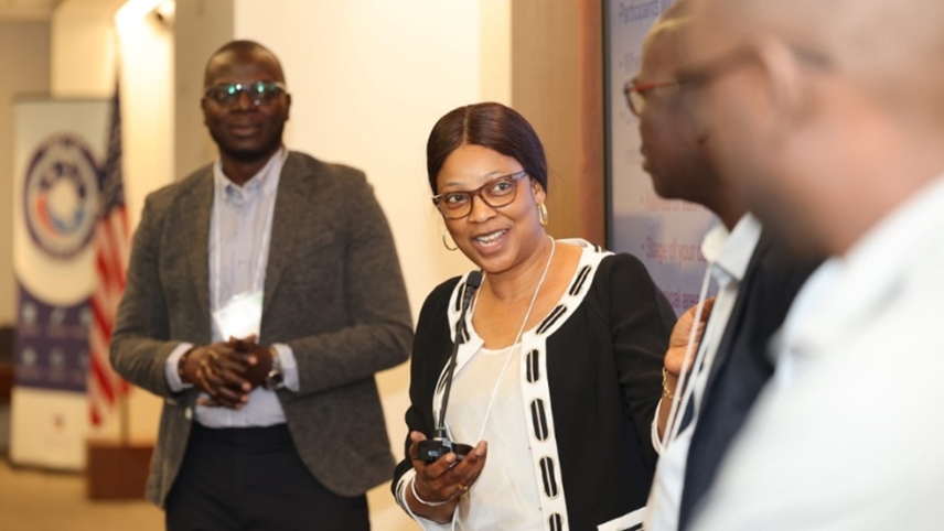 Marème Ndoye, Director of Monitoring, Evaluation & Economic Analysis at MCA Senegal II 