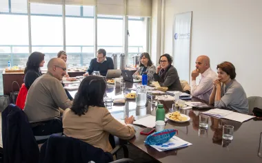 GEI meeting at the Catholic University of Chile to develop the new CLEAR LAC