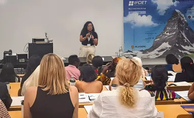 Dr Candice Morkel at IPDET